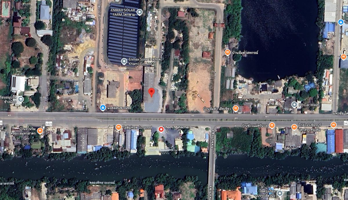 For RentWarehouseMahachai Samut Sakhon : Large warehouse for long -term rental, Khok Kham Subdistrict, Samut Sakhon Province