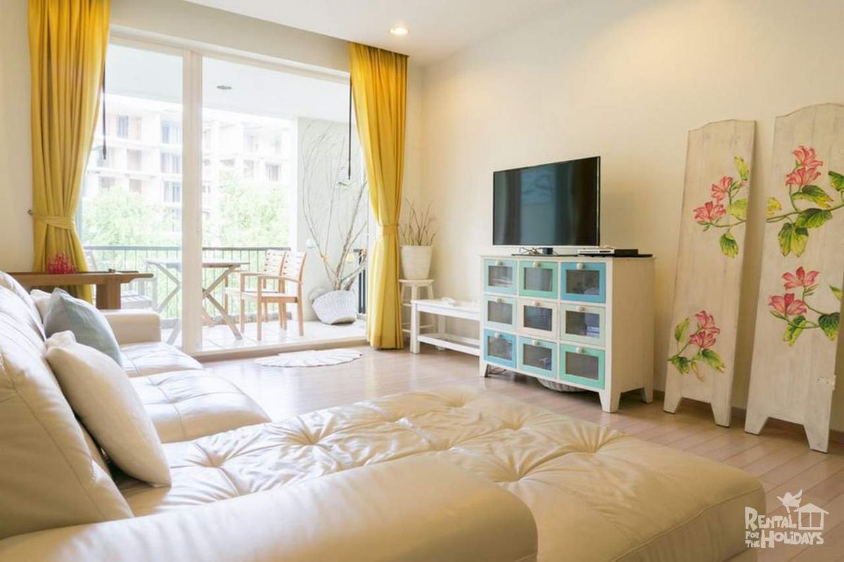 CondoHuahin, Prachuap Khiri Khan, Pran Buri : Condo Rim Beach, beautiful decoration 60 sqm.