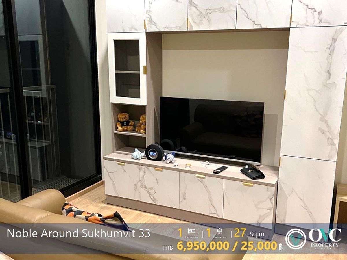 คอนโดสุขุมวิท อโศก ทองหล่อ : ให้เช่า & ขาย @ Noble Around Sukhumvit 33 [BTS พร้อมพงษ์]