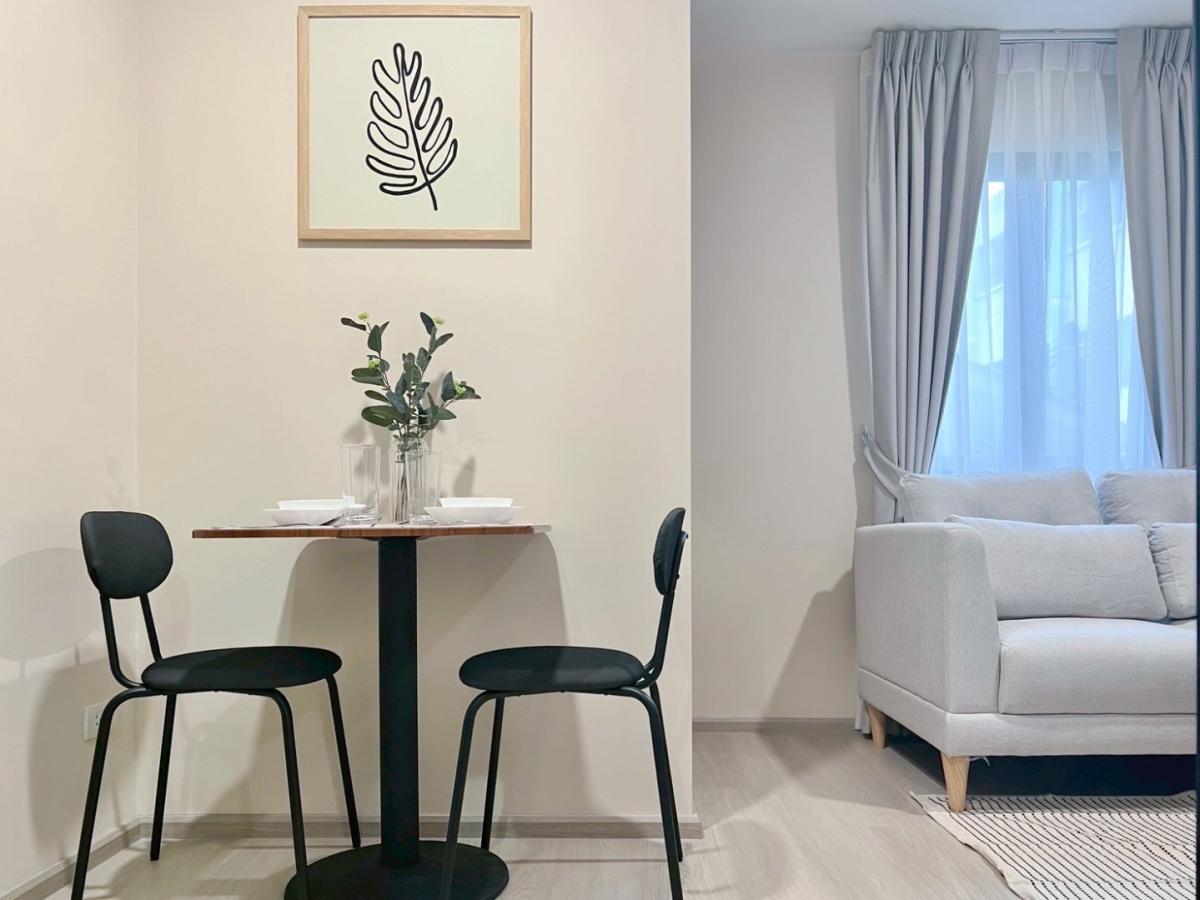 For RentCondoRatchadapisek, Huaikwang, Suttisan : 🔥For urgent rent🔥 Belgaria Ratchada 17, beautiful room, fully furnished, ready to move in❗