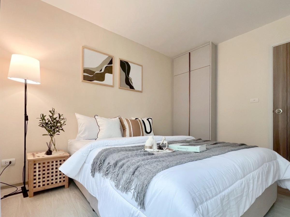 For RentCondoRatchadapisek, Huaikwang, Suttisan : 🔥For urgent rent🔥 Belgaria Ratchada 17, beautiful room, fully furnished, ready to move in❗