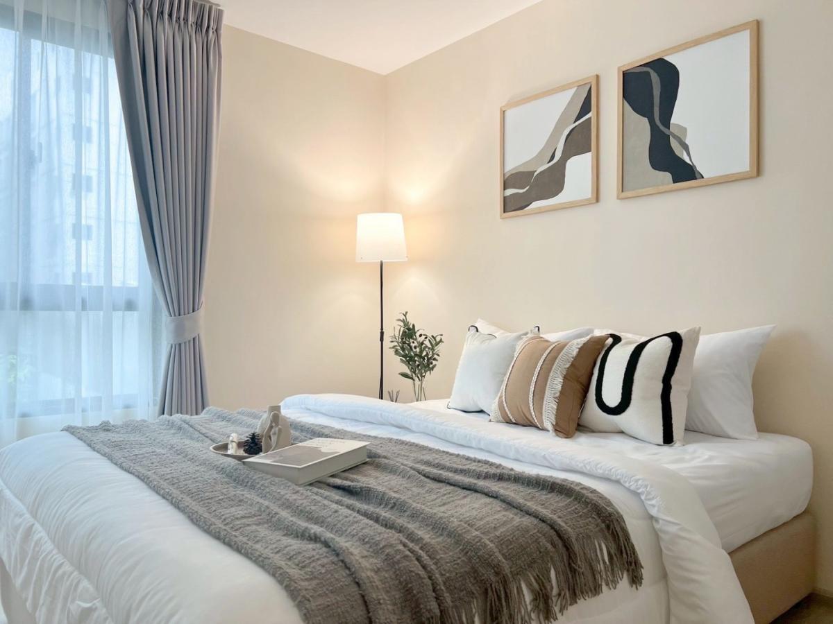 For RentCondoRatchadapisek, Huaikwang, Suttisan : 🔥For urgent rent🔥 Belgaria Ratchada 17, beautiful room, fully furnished, ready to move in❗