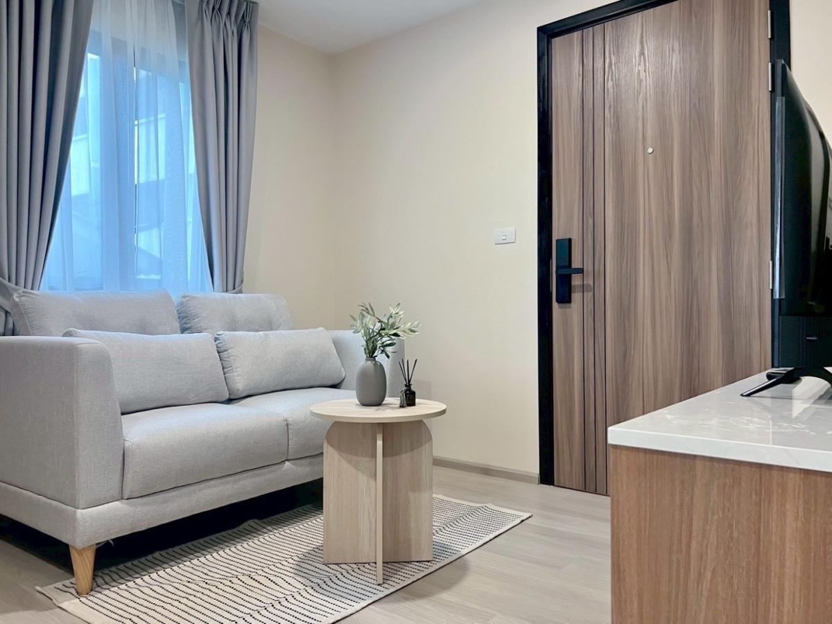 For RentCondoRatchadapisek, Huaikwang, Suttisan : 🔥For urgent rent🔥 Belgaria Ratchada 17, beautiful room, fully furnished, ready to move in❗