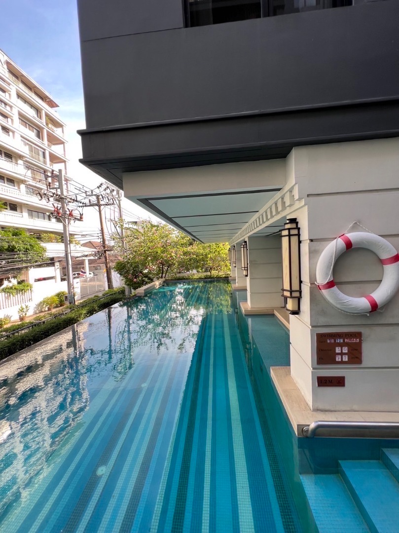 ให้เช่าคอนโดวิทยุ ชิดลม หลังสวน : 🔥ให้เช่าด่วน🔥มาเอสโตร 02 ร่วมฤดี ใกล้ BTS เพลินจิต 700 เมตร / ใกล้ห้าง Central Embassy / Central Chidrom Department store มีบริการรถรับส่งฟรีไป-กลับ BTS