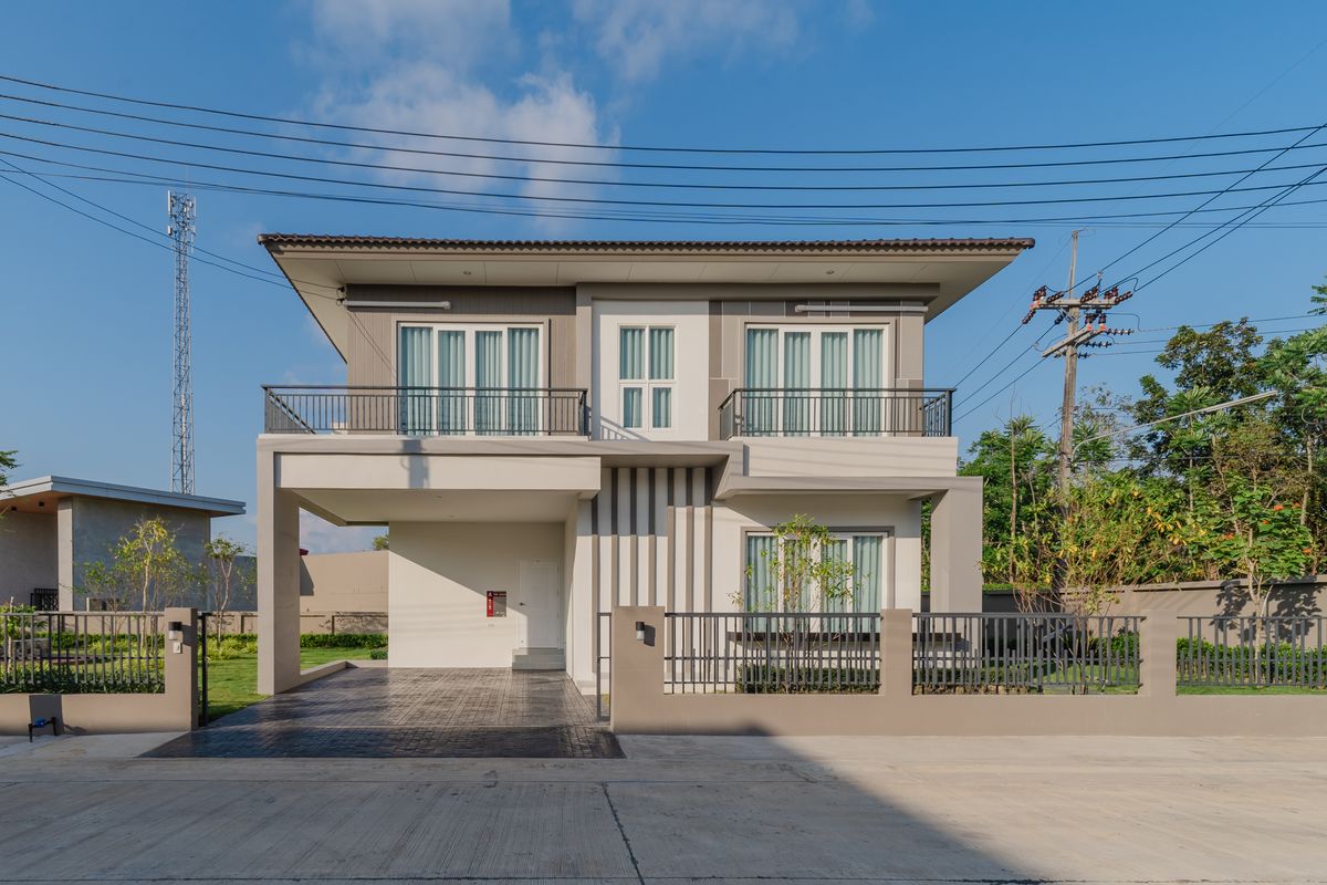 ขายบ้านระยอง : บ้านเดี่ยวพร้อมอยู่ โครงการใหม่ ราคาดี ทำเลเด่นในอ.แกลง