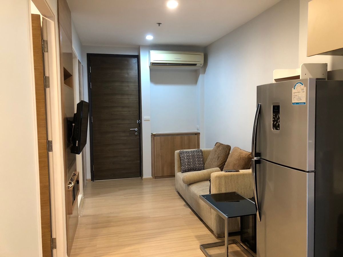 For RentCondoOnnut, Udomsuk : 1 bed 1 bath 35 sqm condo at Rhythm 50 for rent 18,000THB per month, Sukhumvit soi 50, Onnut BTS station