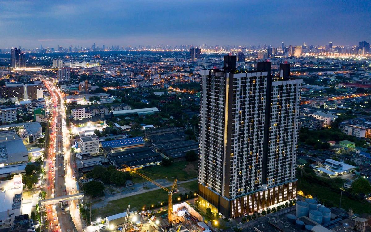 ให้เช่าคอนโดสมุทรปราการ สำโรง : Kensington Sukhumvit Thepharak 1 bed