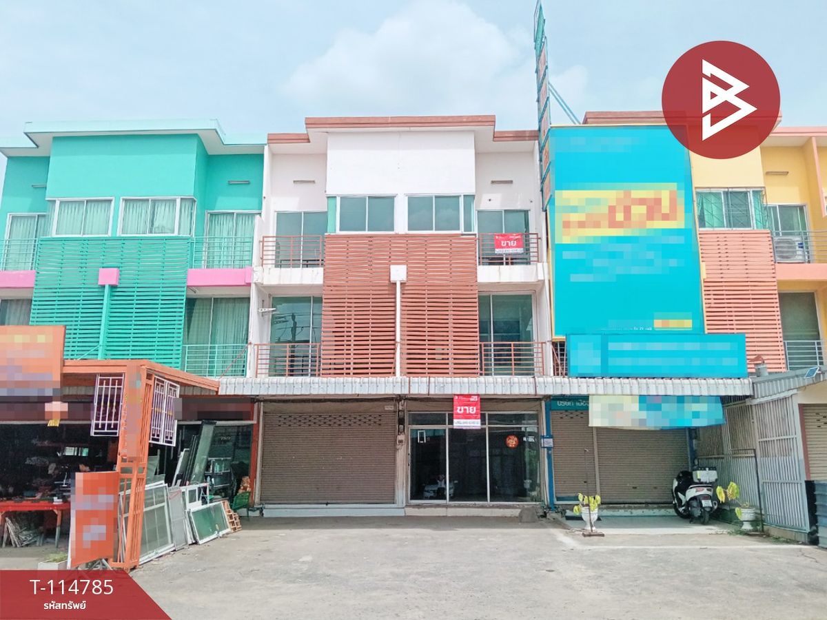 ขายอาคารพาณิชย์ปทุมธานี รังสิต ธรรมศาสตร์ : ขายอาคารพาณิชย์ 3 ชั้น เนื้อที่ 28.5 ตารางวา ลำลูกกา ปทุมธานี