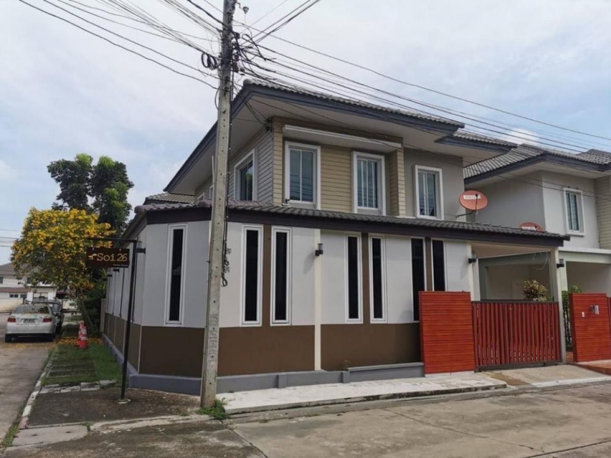 ให้เช่าบ้านนนทบุรี บางใหญ่ บางบัวทอง : M1142 ให้เช่าบ้าน โครงการพฤกษาวิลเลจ ซีนเนอรี่ 28 บางใหญ่ (ซอยแก้วอินทร์)  