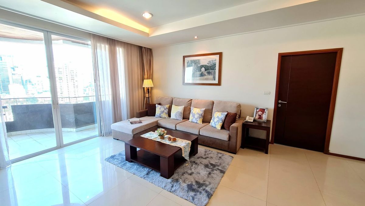 ให้เช่าคอนโดสุขุมวิท อโศก ทองหล่อ : Piyathip Place / 3 Bedrooms (FOR RENT), ปิยะทิพย์ เพลส / 3 ห้องนอน (เช่า) HL2044 