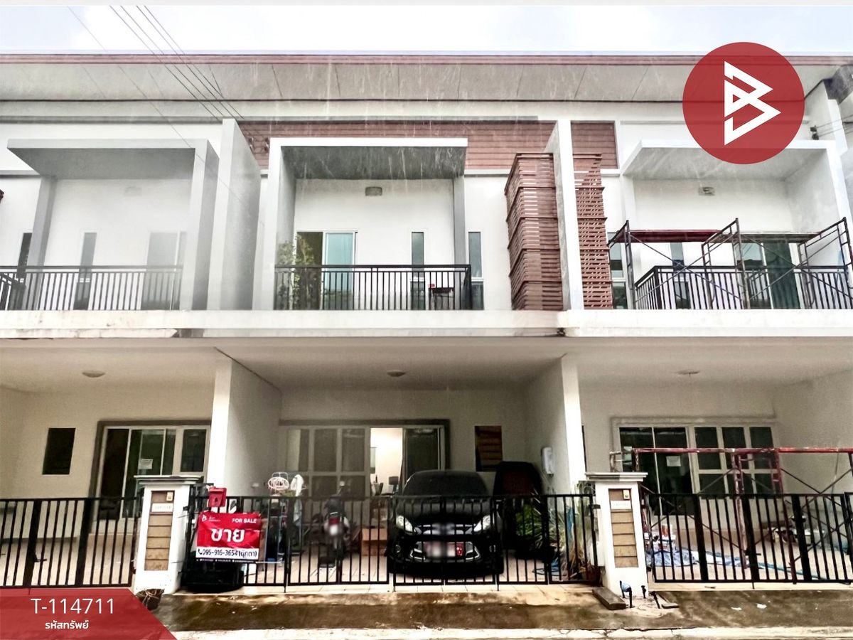 For SaleTownhomePattaya, Bangsaen, Chonburi : Townhouse for sale Ban Charn Samorn Hill Bo Win-Amata Project
