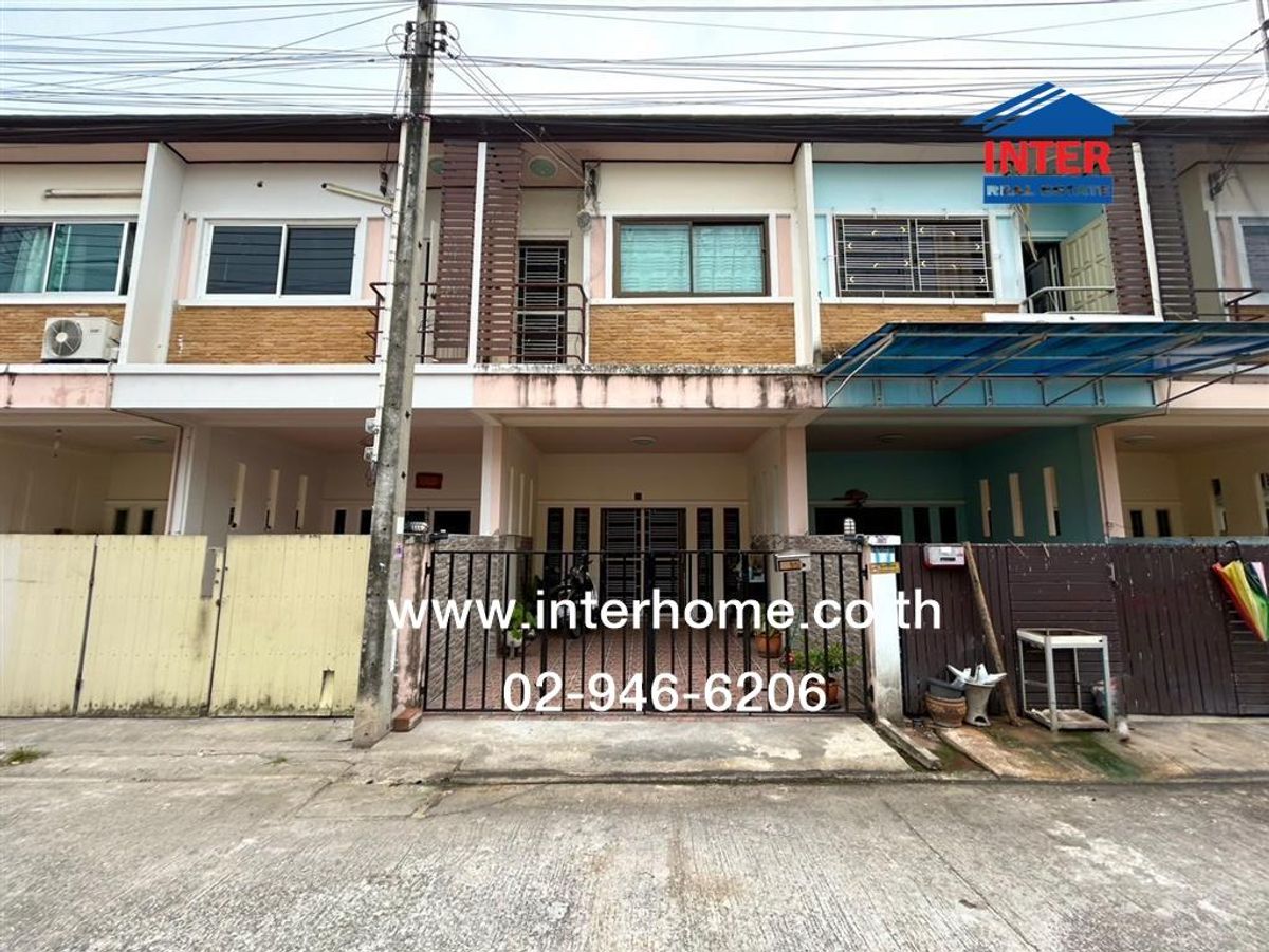 ขายทาวน์โฮมระยอง : ทาวน์เฮ้าส์ 2 ชั้น 16.4 ตร.ว. หมู่บ้านปรารถนาทาวน์ พลัส ซอยแหลมพยอม2 ถนนสุขุมวิท เมืองระยอง ระยอง