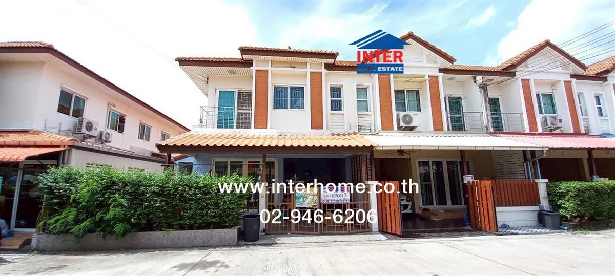 ขายทาวน์โฮมนนทบุรี บางใหญ่ บางบัวทอง : ทาวน์เฮ้าส์ 2 ชั้น 32.6 ตร.ว. หมู่บ้านเจ้าพระยาทาวน์ ถนนนราชพฤกษ์ ถนนบางกรวย-ไทรน้อย เมืองนนทบุรี นนทบุรี
