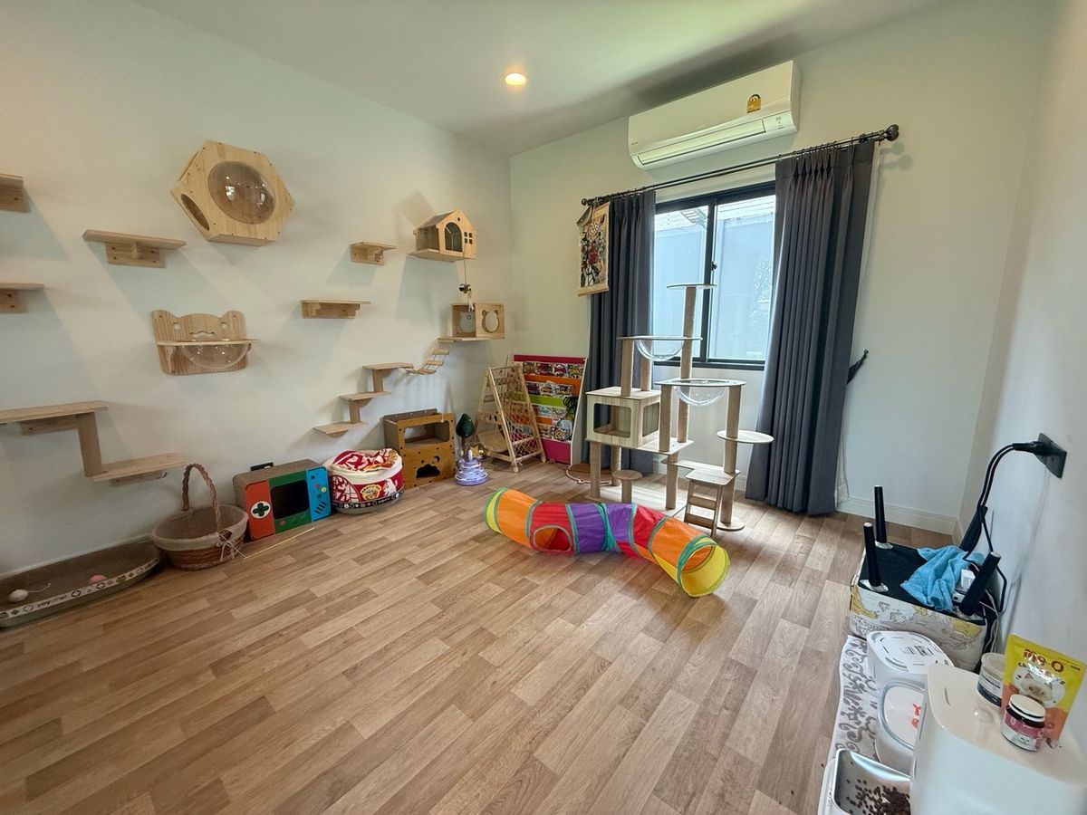 For SaleHousePhutthamonthon, Salaya : 2 -storey detached house, good location near the club house, peaceful, more than 6 cars