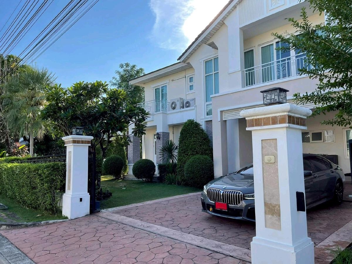 ให้เช่าบ้านลาดกระบัง สุวรรณภูมิ : 🏡 ให้เช่าบ้านเดี่ยวหรู โครงการ Perfect Masterpiece พระราม 9 ✨