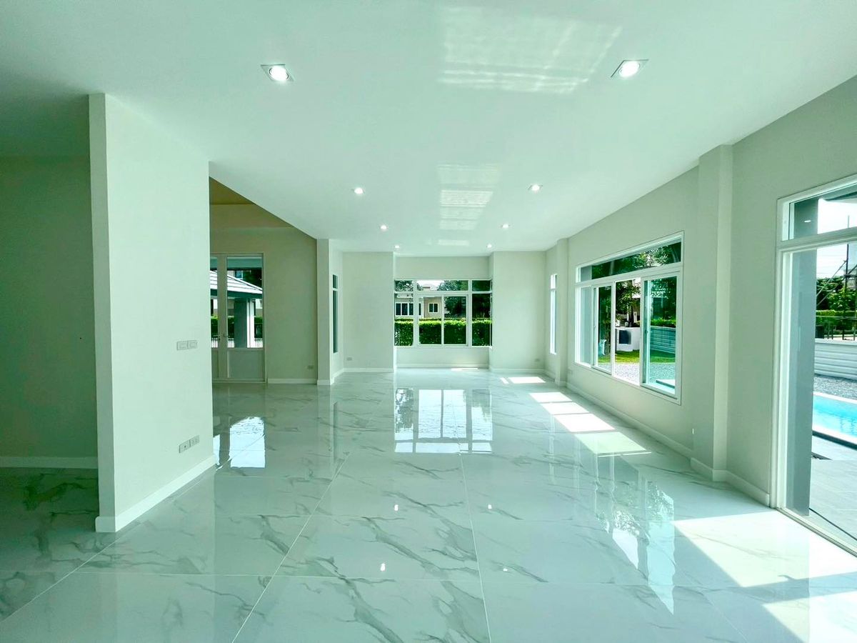 For SaleHouseMahachai Samut Sakhon : Nusasiri City Rama 2 /4 Bedrooms (Sale), Nusasiri City Rama 2 /4 Bedrooms (For Sale) Ping003