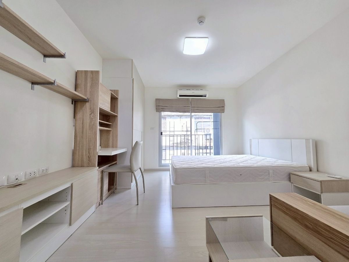 For SaleCondoLadprao101, Happy Land, The Mall Bang Kapi : Condo for sale with tenants next to Bang Kapi 0 meters! Special price only 1.79 million baht