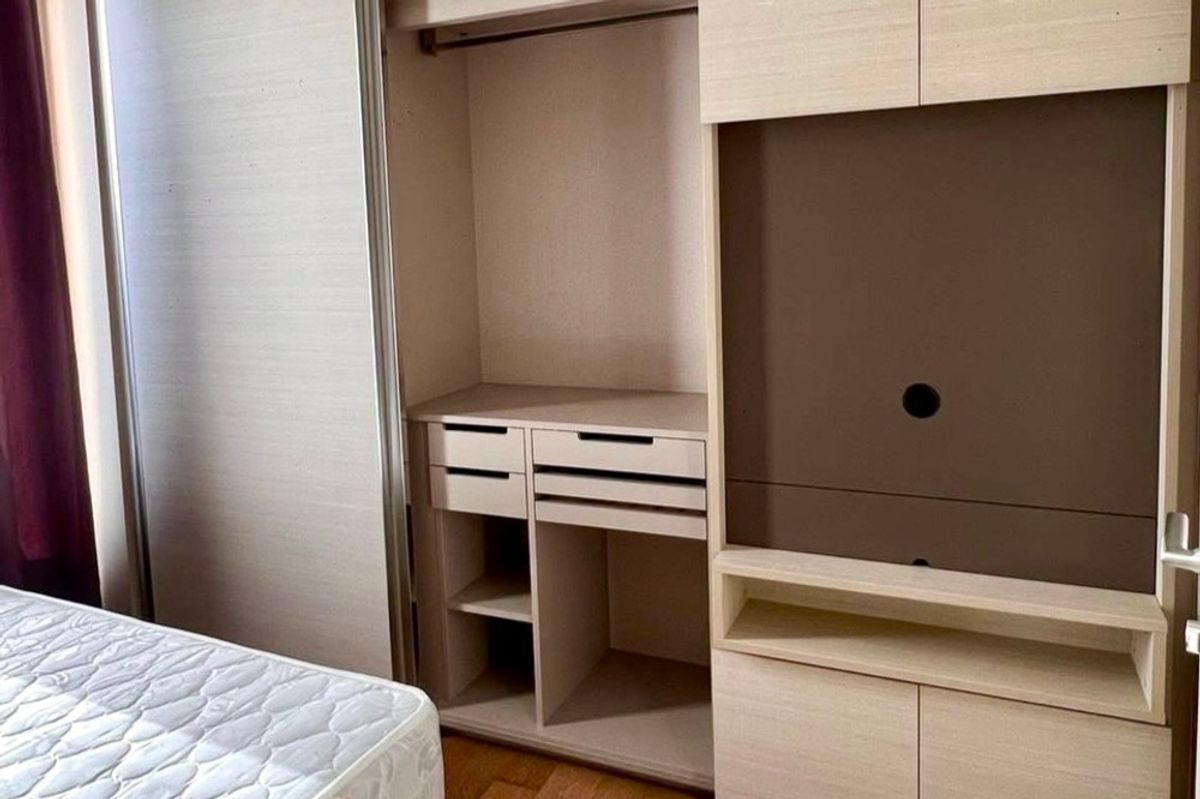 For SaleCondoLadprao, Central Ladprao : 🔥 Sale with tenant !!🔥 Code C20250600054..........The Saint Residences, 1 bedroom, 1 bathroom, Chatuchak Park view, high floor 34++, furnished, Special Deal!!📣📣