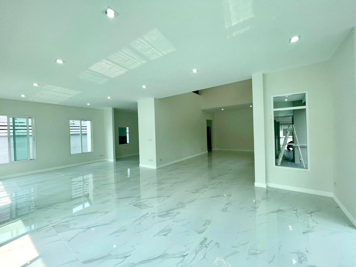 For SaleHouseMahachai Samut Sakhon : Nusasiri City Rama 2 /4 Bedrooms (Sale), Nusasiri City Rama 2 /4 Bedrooms (For Sale) Ping003