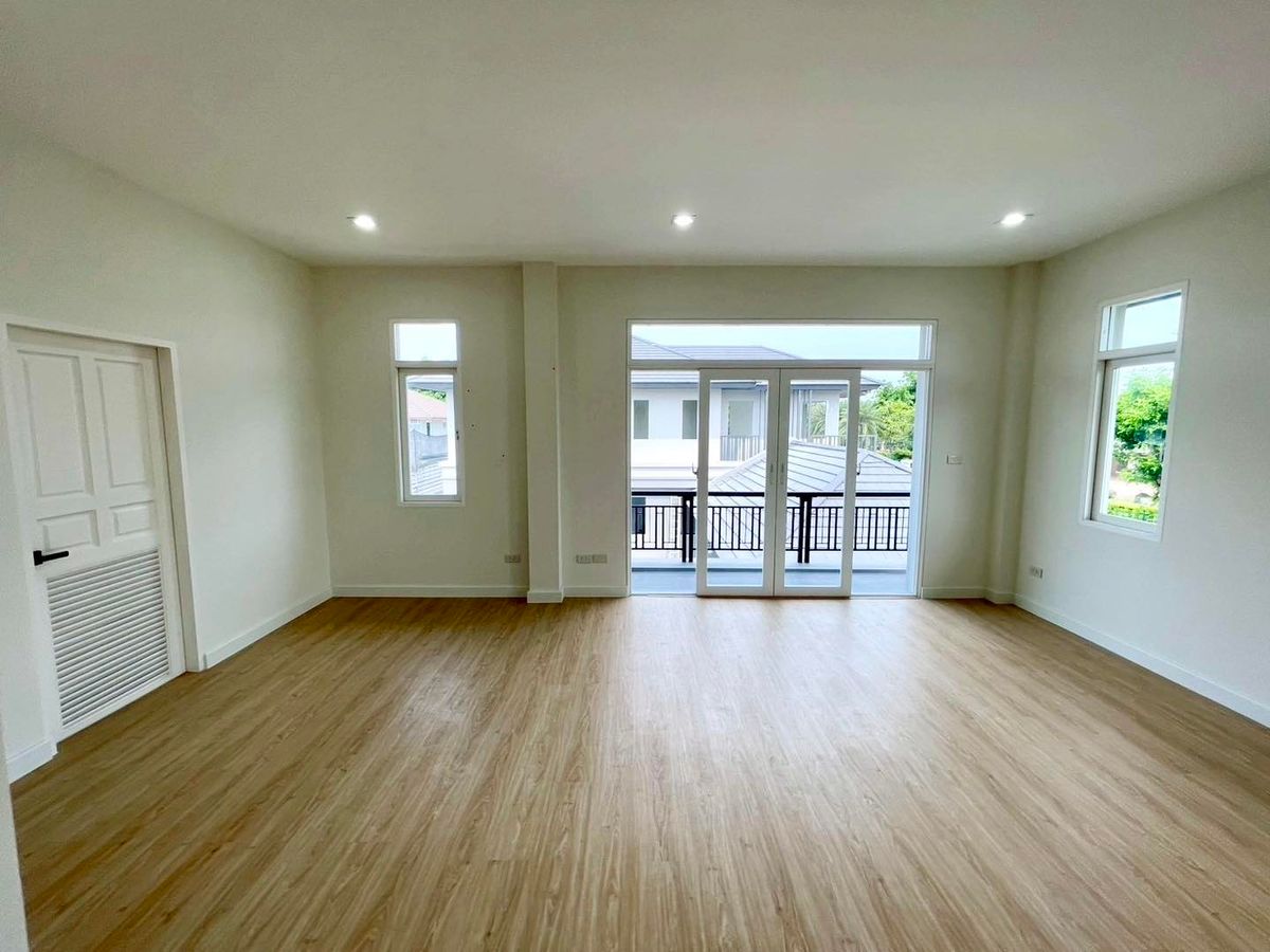 For SaleHouseMahachai Samut Sakhon : Nusasiri City Rama 2 /4 Bedrooms (Sale), Nusasiri City Rama 2 /4 Bedrooms (For Sale) Ping003