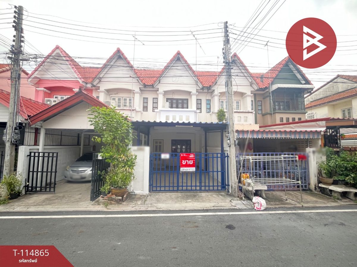 ขายทาวน์โฮมฉะเชิงเทรา : ขายทาวน์เฮ้าส์ หมู่บ้านศรีเทพไทย บางสมัคร (Srithepthai Bang Samak) บางปะกง ฉะเชิงเทรา