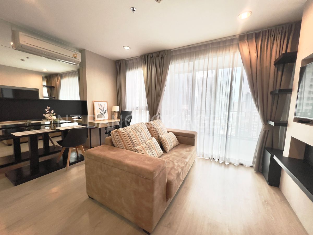 ให้เช่าคอนโดราชเทวี พญาไท : ให้เช่า Ideo Q Ratchathewi 2bed 1bath ห้องสวย พร้อมเข้าอยู่ ใกล้  BTS  ราชเทวี 