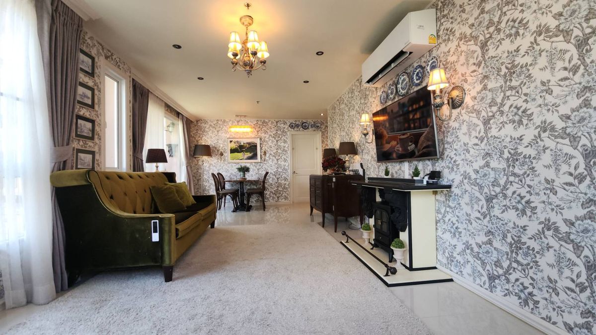 For RentCondoSukhumvit, Asoke, Thonglor : Bedroom rental 85 sq.m. Corner room, Cerene Place, Sukhumvit 24 Serene Place Sukhumvit 24