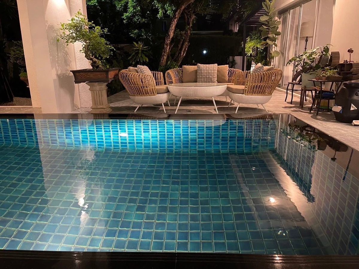 บ้านพัฒนาการ ศรีนครินทร์ : 🏠ขาย/เช่า โนเบิลทารา พัฒนาการ (ติดรถไฟฟ้า) บ้าน 2 ชั้น สระว่ายน้ำส่วนตัว 💦 