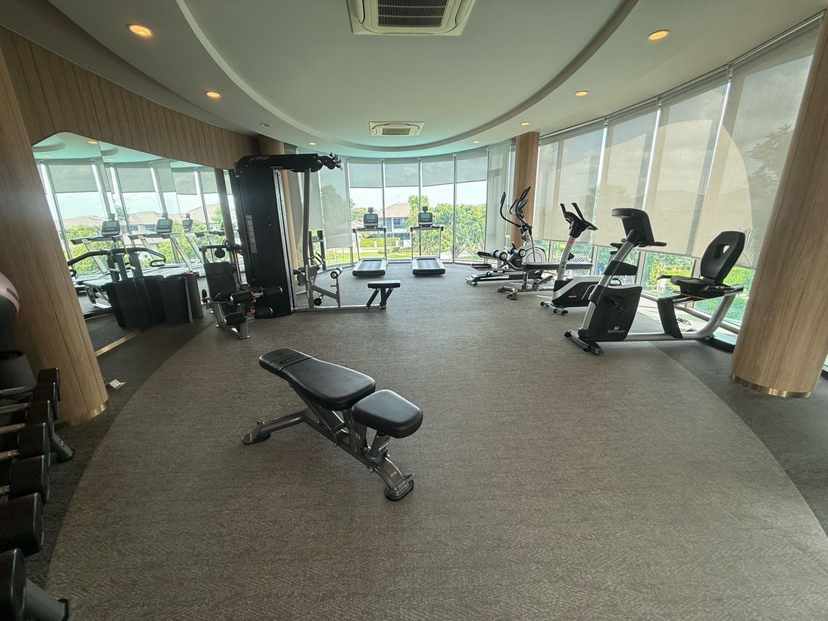 For SaleHousePhutthamonthon, Salaya : 2 -storey detached house, good location near the club house, peaceful, more than 6 cars