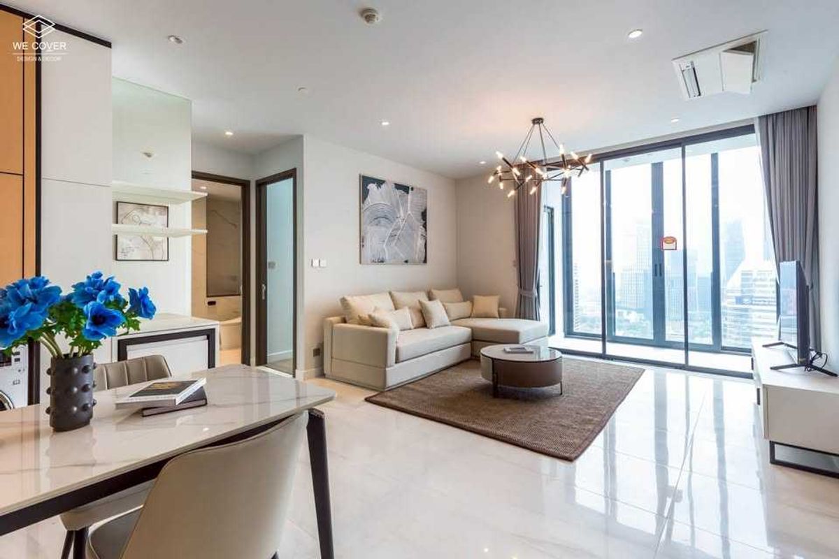ให้เช่าคอนโดสาทร นราธิวาส : คอนโดให้เช่า Supalai Icon Sathorn 99.95 ตร.ม. ใกล้ BTS ช่องนนทรี
