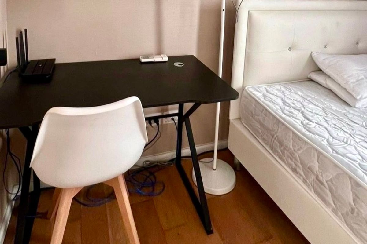 For SaleCondoLadprao, Central Ladprao : 🔥 Sale with tenant !!🔥 Code C20250600054..........The Saint Residences, 1 bedroom, 1 bathroom, Chatuchak Park view, high floor 34++, furnished, Special Deal!!📣📣