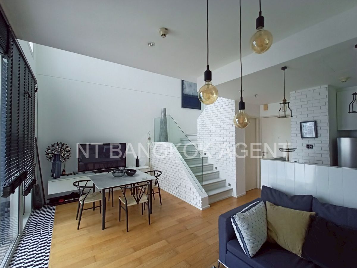 ให้เช่าคอนโดราชเทวี พญาไท : ให้เช่า For Rent Vill Ratchathewi (วิลล่า ราชเทวี) 1bed Duplex ห้องใหม่ ตกแต่งสวย พร้อมเข้าอยู่