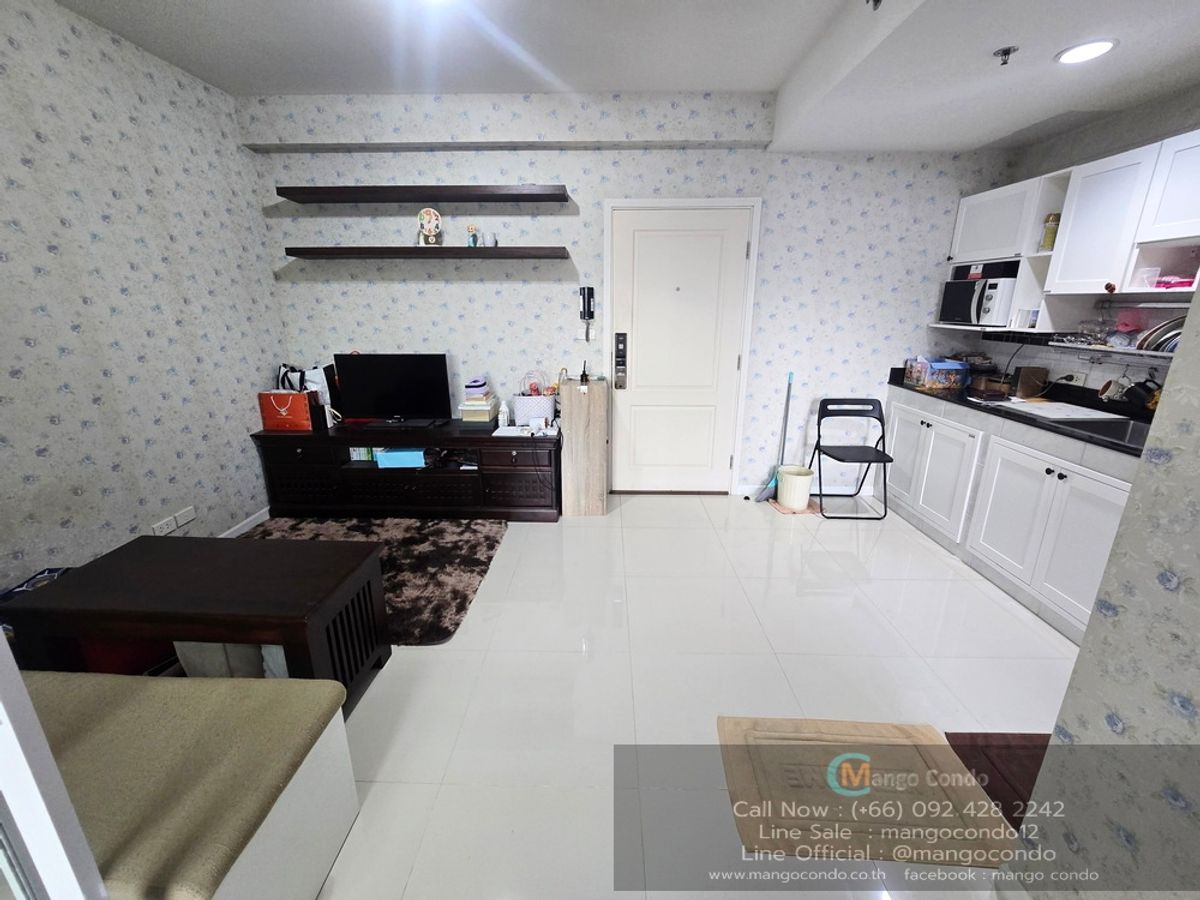 For SaleCondoRamkhamhaeng, Hua Mak : For sale Fuse Mobius Ramkhamhaeng a corner room 1.75M on 2nd floor near Airport Link Ramkhamhaeng