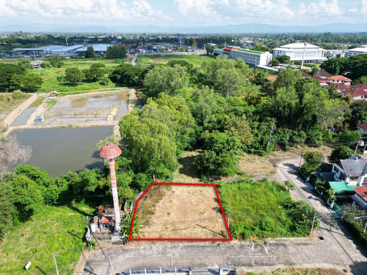 For SaleLandChiang Mai : Individual Plot for Sale at Lanna Thani Village (LAND141)