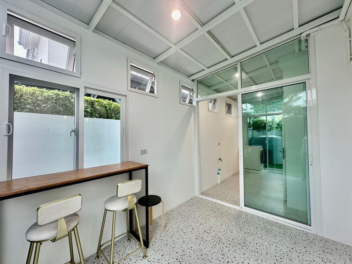 ให้เช่าบ้านบางนา แบริ่ง ลาซาล : 💥ForRent💥4Bed • Villaggio2 Srinakarin–Bangna 🏡 Near Mega Bangna‼️ Pet Friendly 🐶🐱 Private Garden 🌳Fully Furnished ✨