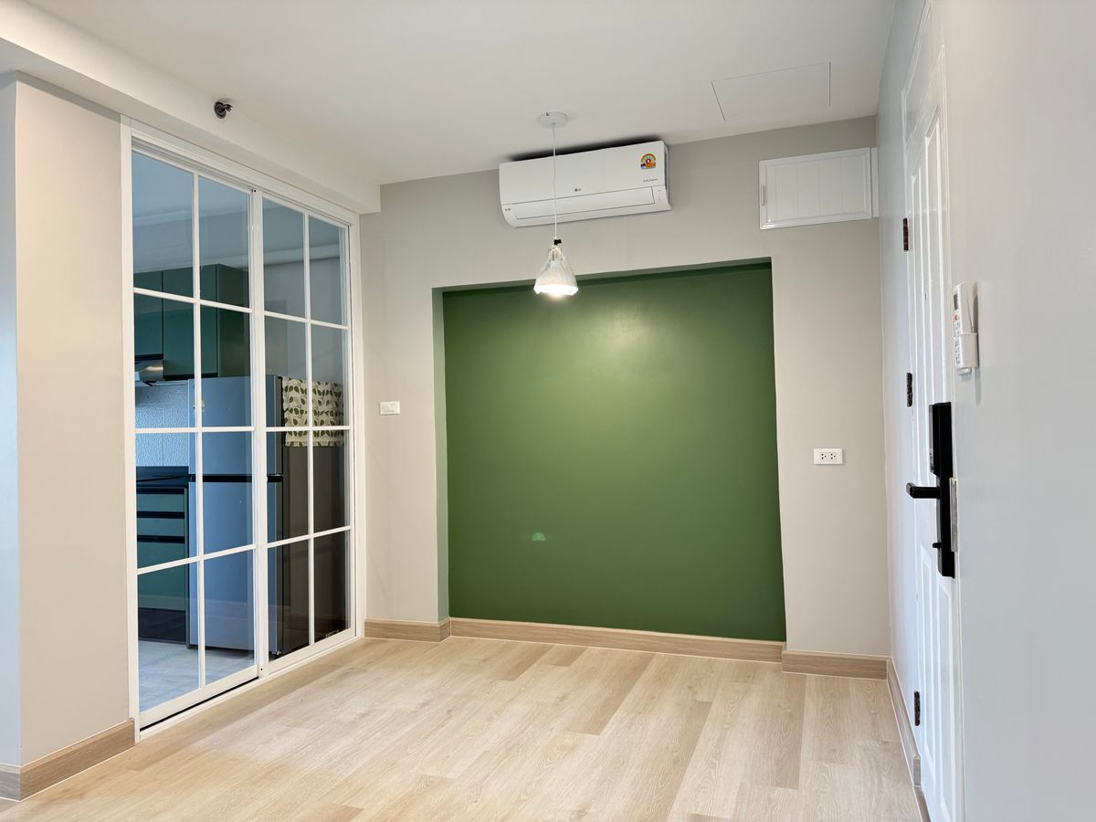 ขายคอนโดพัฒนาการ ศรีนครินทร์ : ห้องกว้าง รีโนเวทใหม่หมด ได้อยู่คนแรก ใกล้ MRT ศรีอุดม 500 เมตร 