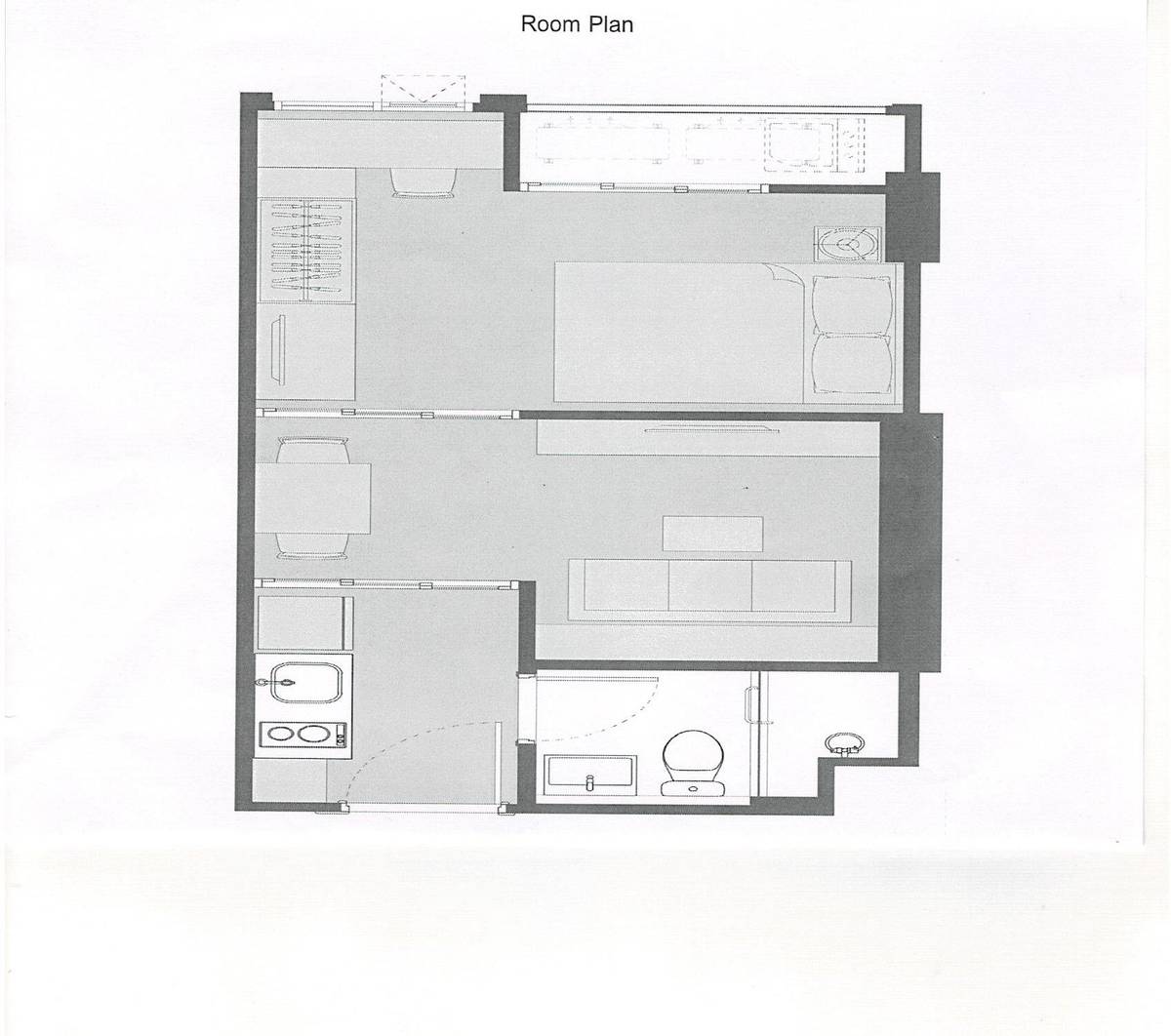 For SaleCondoOnnut, Udomsuk : 1-BR Condo at ASPIRE Onnut Station near BTS On Nut