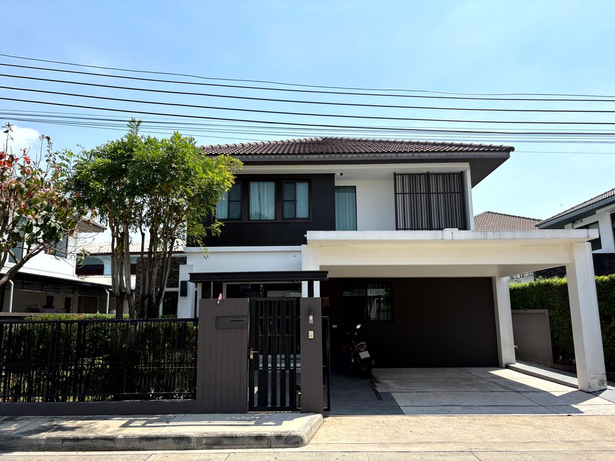 ให้เช่าบ้านบางนา แบริ่ง ลาซาล : ให้เช่า มัณฑนา 1 บางนา กม.7 ร่มรื่น เงียบสงบ 