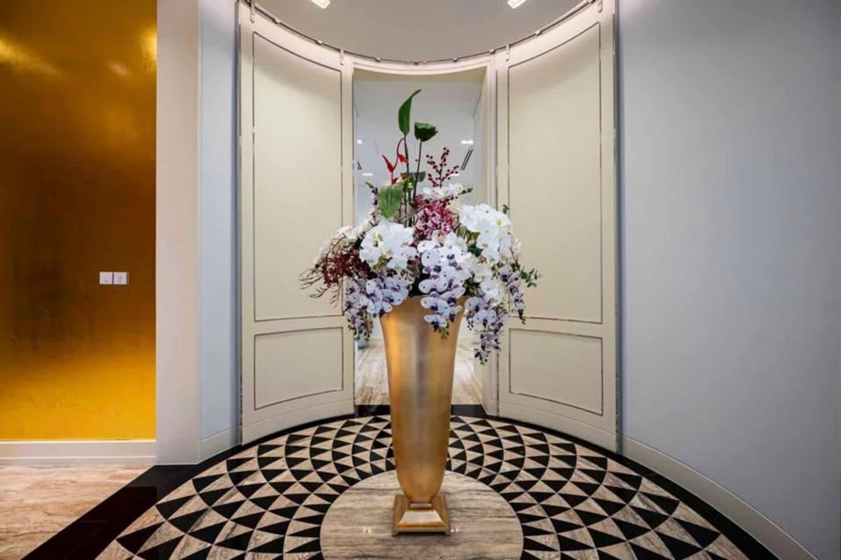 คอนโดสาทร นราธิวาส : 👀 สำรวจแบบ 3D - ห้องชุดลักซ์ชัวรี่ 3 ห้องนอน ขนาด 408 ตร.ม. บนชั้น 57 – The Ritz-Carlton Bangkok