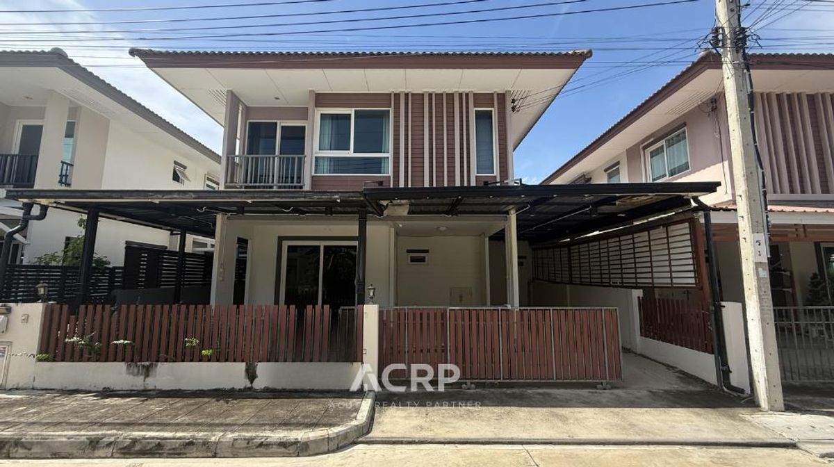 For SaleHouseRama 2, Bang Khun Thian : Twin house for sale, Habitia Shine Thakham-Rama 2 Project by Sansiri, good location.