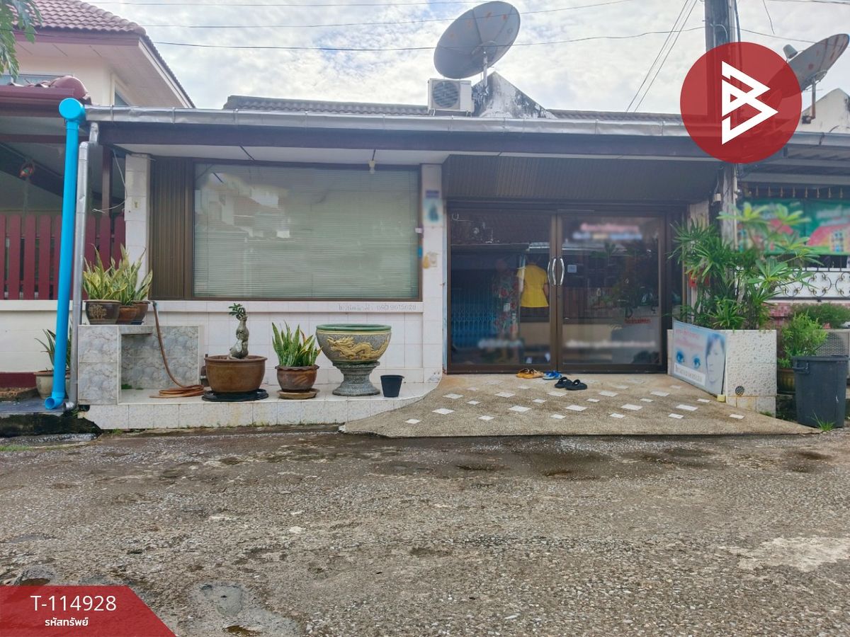 ขายทาวน์โฮมตราด : ขายทาวน์เฮ้าส์ชั้นเดียว เนื้อที่ 24.5 ตร.วา วังกระแจะ ตราด