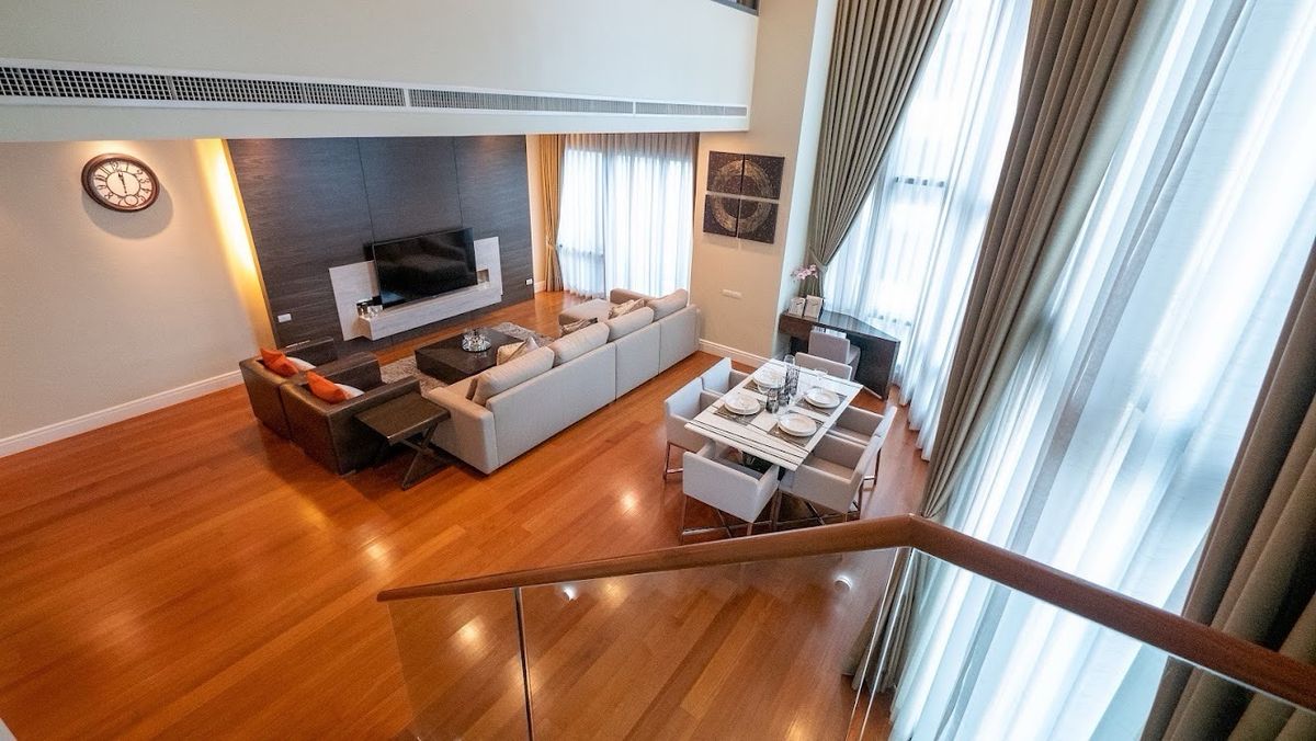 For RentCondoSukhumvit, Asoke, Thonglor : (For Rent) Bright Sukhumvit 24 - Duplex - 3Beds- Ready to Move in.