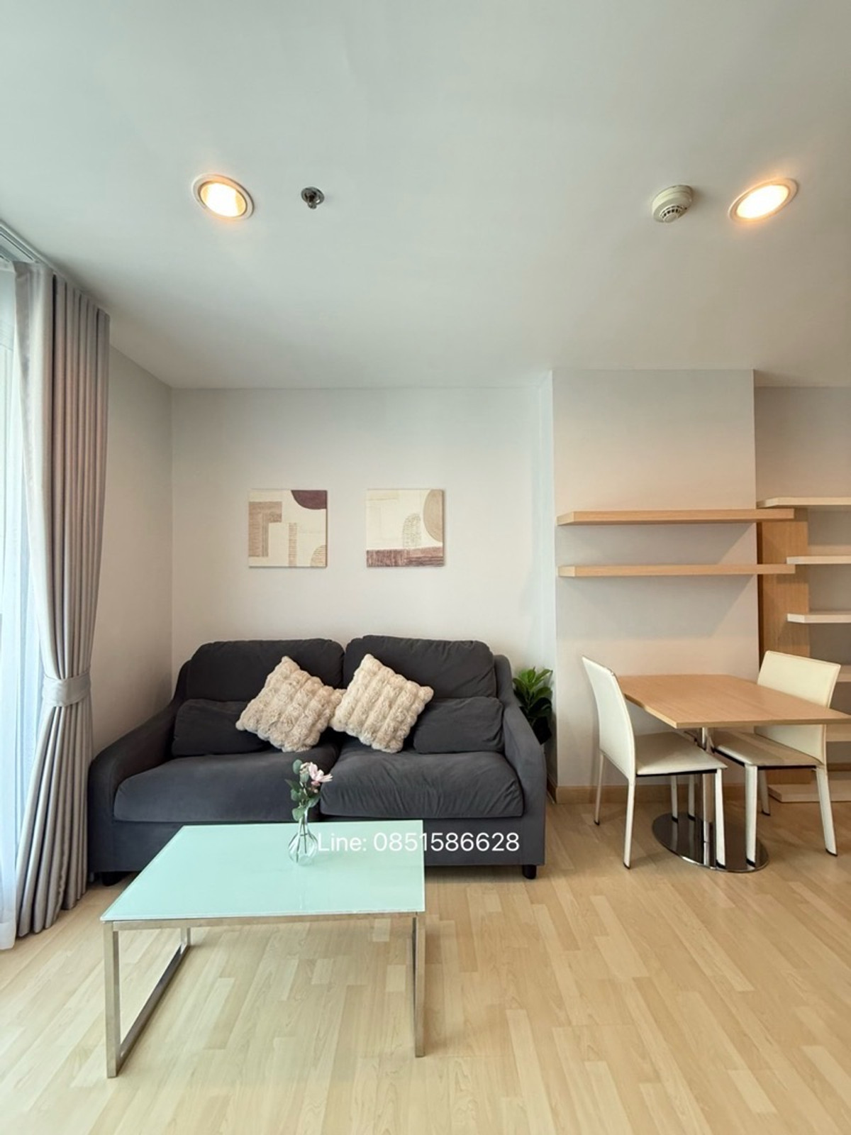 For SaleCondoRatchadapisek, Huaikwang, Suttisan : Urgent sale !! Ritum Ratchada 1 Bedroom Floor 17 Building B 46.84 sqm. Line: Nutthadol