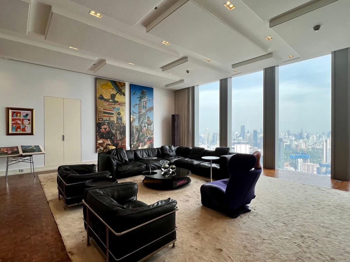 CondoSathorn, Narathiwat : 408 SQM 3BR Sky Residence on the 57th Floor – Ritz-Carlton Bangkok
