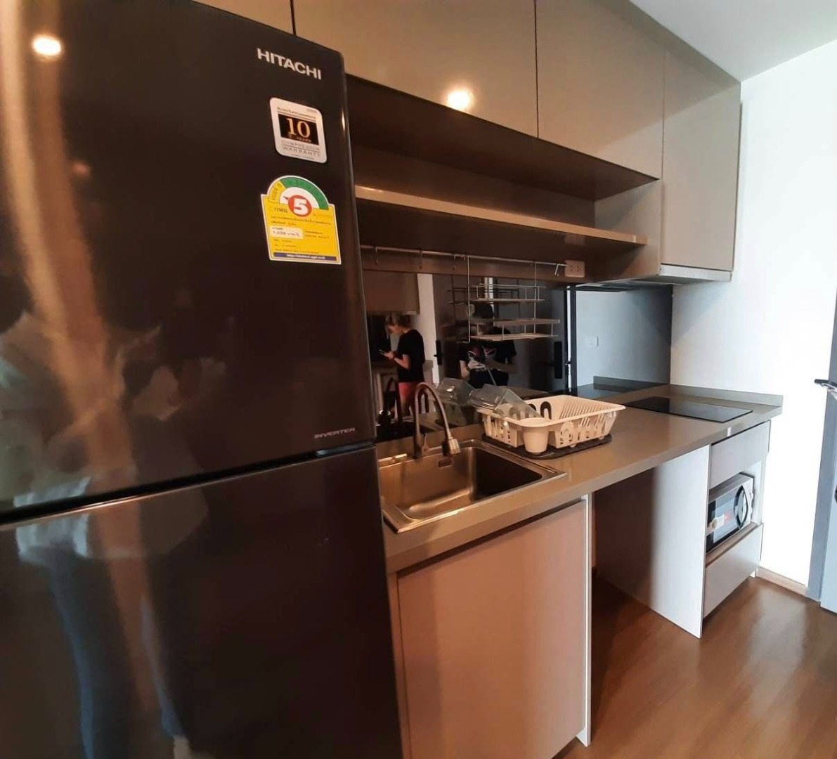 ให้เช่าคอนโดรัชดา ห้วยขวาง : 🔥ให้เช่าด่วน🔥ไอดีโอรัชดาสุทธิสาร ห้องกว้าง ใกล้สำนักงานและแหล่งเศรษฐกิจ เฟอร์นิเจอร์ครบพร้อมเข้าอยู่ 