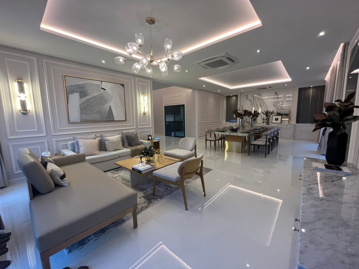 ขายบ้านบางนา แบริ่ง ลาซาล : 🎉🏡 โThe City บางนา XXL Size! ติด Mega Bangna! 💥บ้านเดี่ยวหรู ตกแต่งครบ Double Volume ห้องใหญ่!