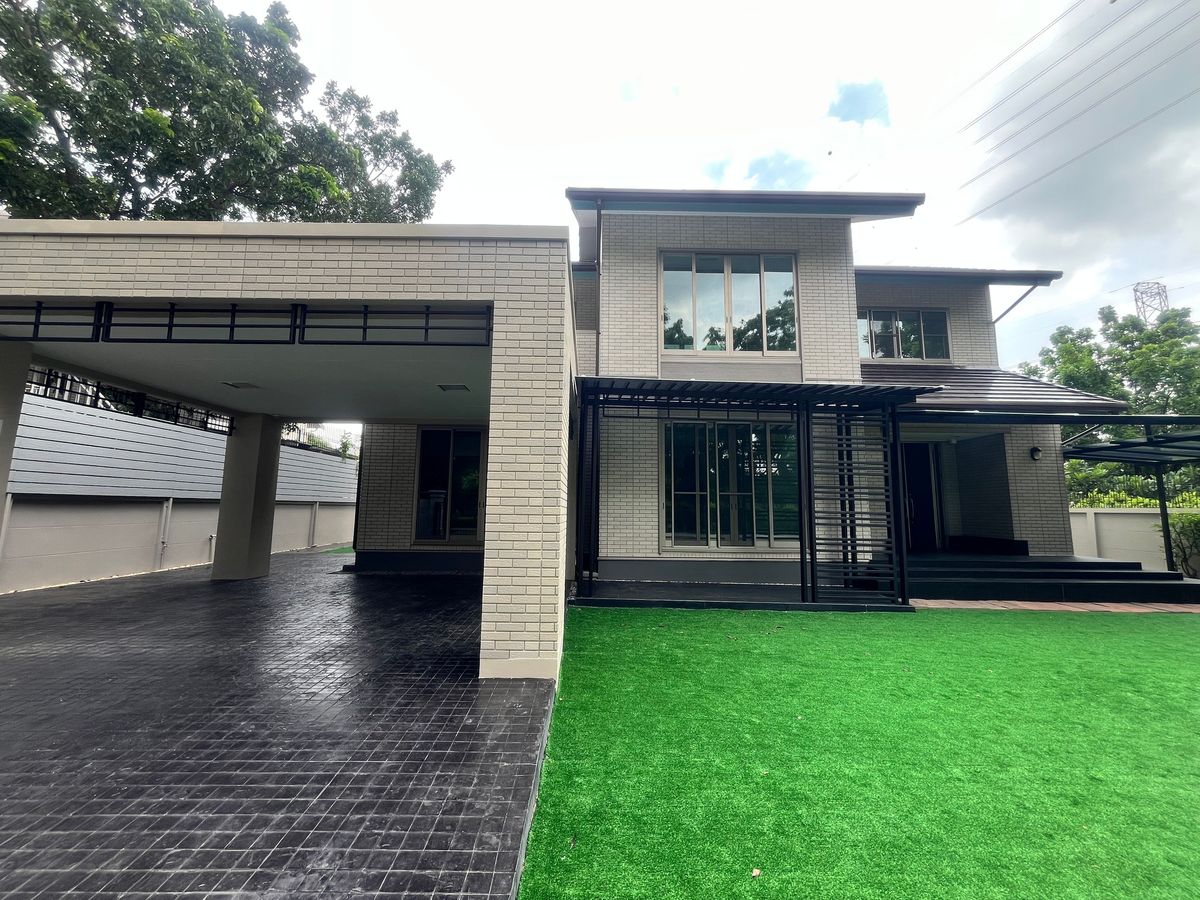 ขายบ้านลาดกระบัง สุวรรณภูมิ : Perfect Masterpiece พระราม 9  พัฒนาการ ตกแต่งใหม่ โครงสร้าง SCG Heim ดีไซน์สไตล์ญี่ปุ่น