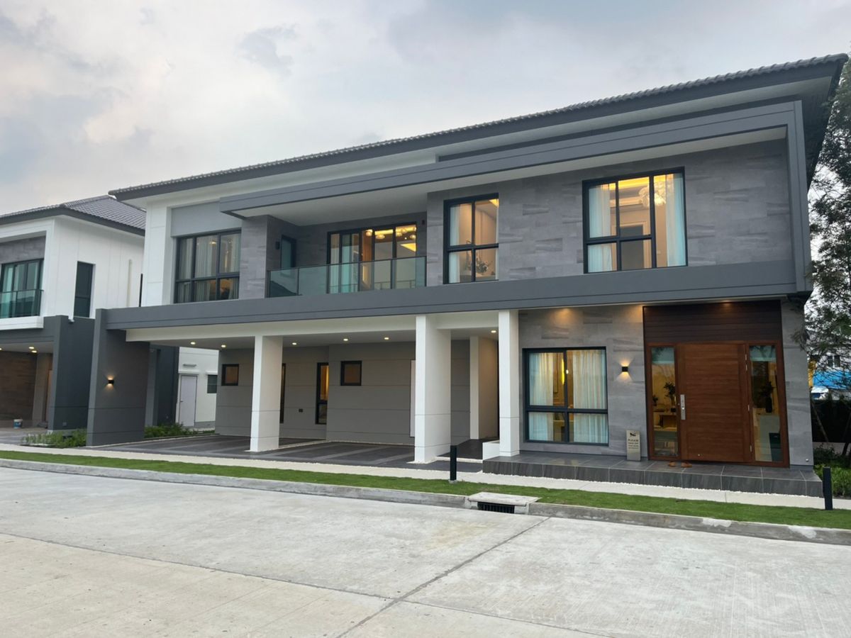 ขายบ้านบางนา แบริ่ง ลาซาล : 🎉🏡 โThe City บางนา XXL Size! ติด Mega Bangna! 💥บ้านเดี่ยวหรู ตกแต่งครบ Double Volume ห้องใหญ่!