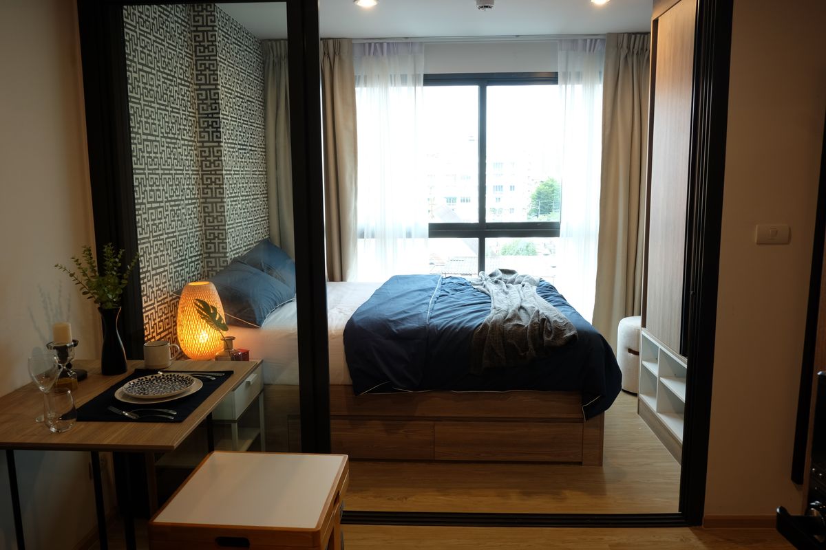 For RentCondoOnnut, Udomsuk : Condo for rent, The Excel Hideaway Sukhumvit 50 (Onnut), beautifully decorated (accepted the agent)