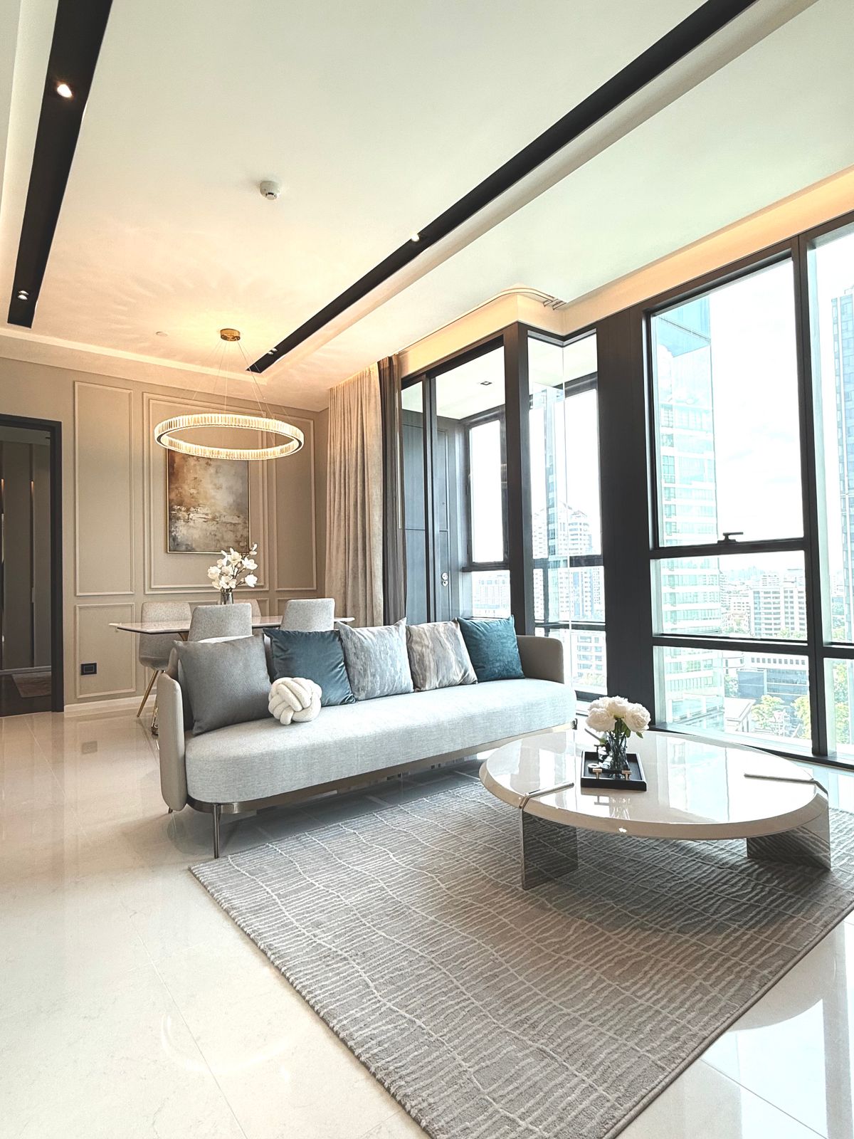 คอนโดสุขุมวิท อโศก ทองหล่อ : The Bangkok Thonglor 2 Bed 2 Bath Very nice Condo and Good decoration!